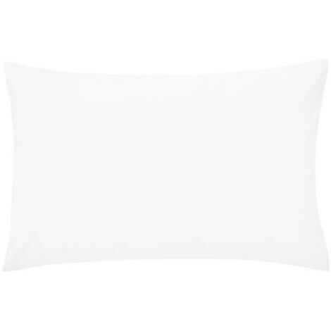 Helena Springfield Plain Dye Housewife Pillowcase White