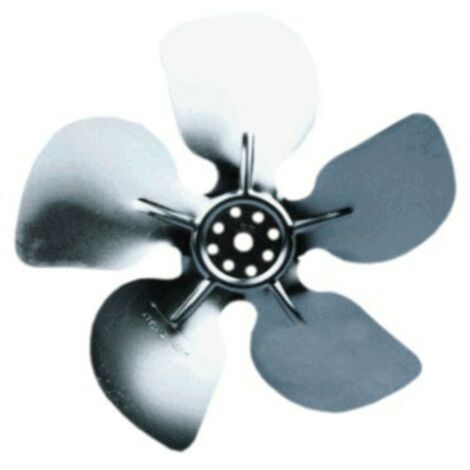 Helice aluminio para motoventilador 5W D.200 mm.