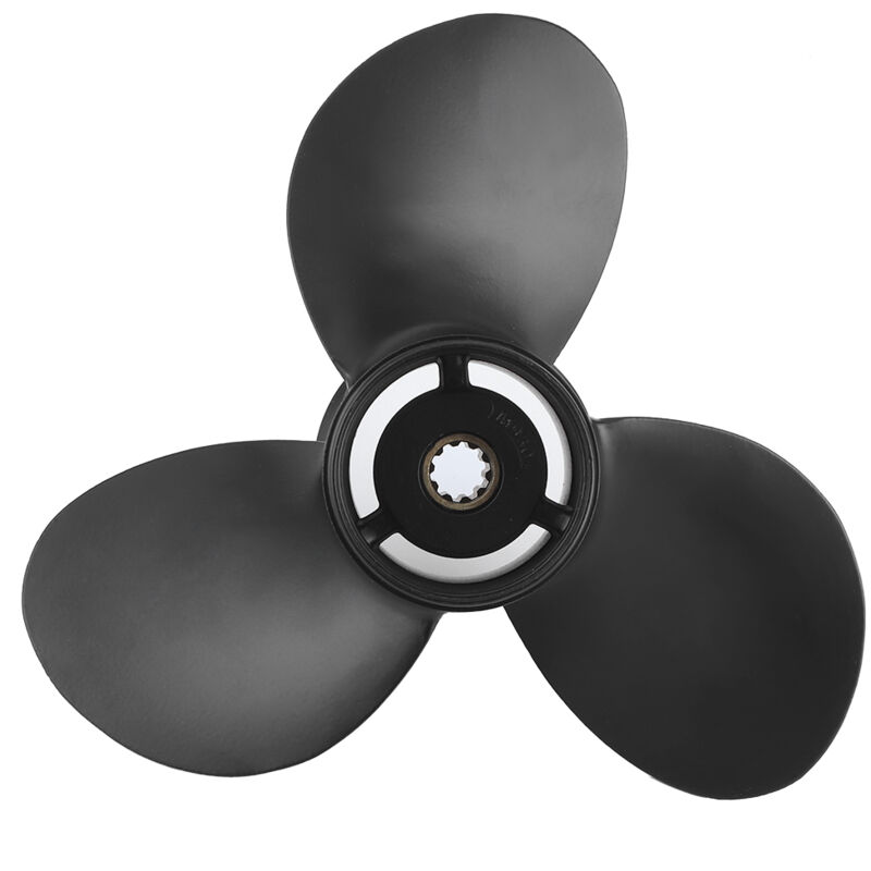 Hélice hors-bord 10 dents cannelées 3 lames 58100-93763-019 9 1/4 x 9 pour Suzuki 9,9 cv 15 cv 20 cv