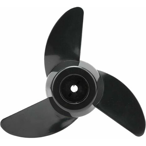 Hélices de Moteur électrique Hors-Bord, 12 V 24 V 3 Pales en Plastique épais pour Moteur de Bateau Hors-Bord 28 LB 36 LB 46 LB Accessoire D'hélice de Moteur Hors-Bord