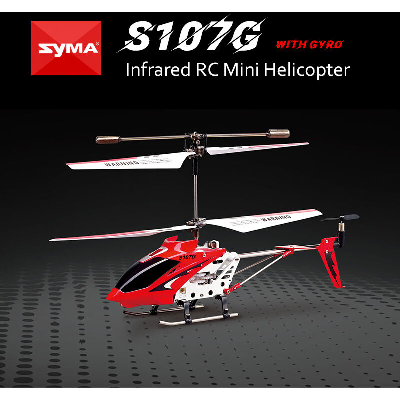 

Helicoptero S107G R / C, rojo - Syma