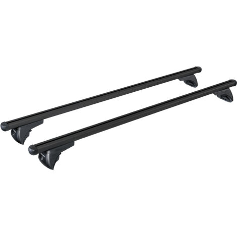 Helio Black In-Rail, set completo barre portatutto in alluminio - L - Evos IA