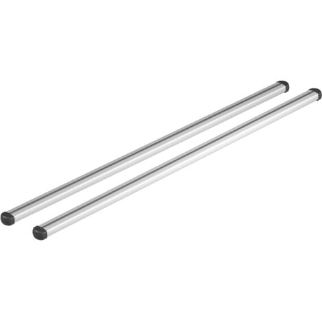 Helio, coppia barre portatutto in alluminio - L - 127 cm