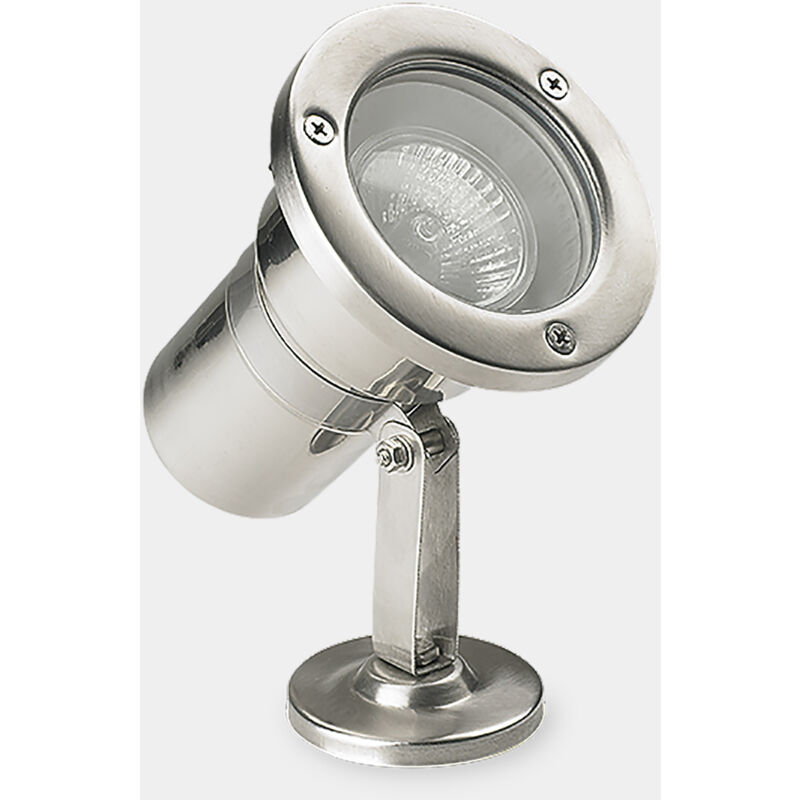 Leds-c4 - Proyector Ip66 Helio Aisi 316 Gu10 8W Acero Inoxidable Aisi 316 333Lm