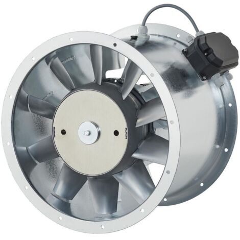 Helios AMD 630/8/4 Axial-Mitteldruckventilator 3-PH, polumschaltbar Dahlander, PTC, 10430/21790m3/h, 0,9/3,2kW, 400V