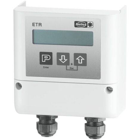 Helios ETR elektrisch Temperaturregler für EC- und AC-Ventilatoren mit FU 24V / 0-10V