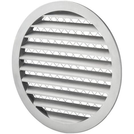 Helios FGR 200 Fassadengitter rund DN 200, Aluminium