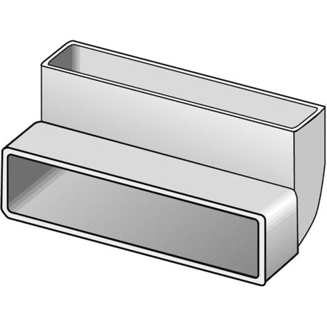 Helios Flachkanalbogen 60712 senkrecht