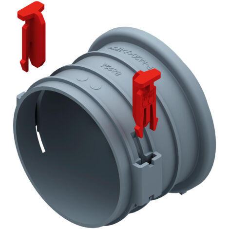 Helios FRS-ES 75 FlexPipe Einzelstutzen rund DN 75 mit Bajonett-Verschluss für Blechteile