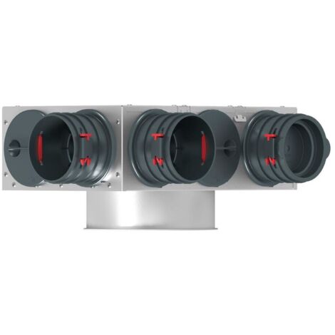 Helios FRS-VE 5-75/160 FlexPipe Verteilelement 5 Einzelstutzen, rund DN 75, Anschluss DN 160