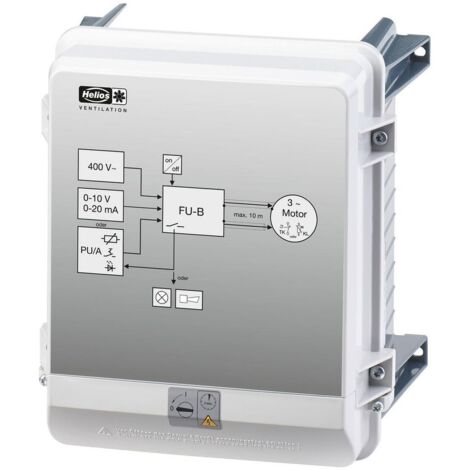 Helios FU-B 7,0 Frequenzumrichter Basic 400V, 3-PH, 3,0kW, 7,0A