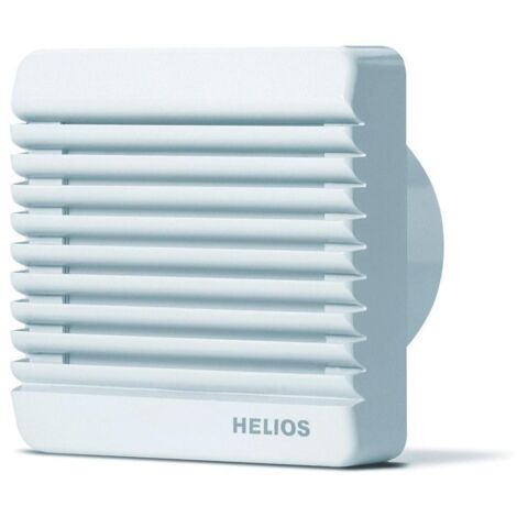 Helios HelioVent Minilüfter HR 90 KEZ m. Kugellager elektrischer Verschlußklappe u. Nachlaufschalter