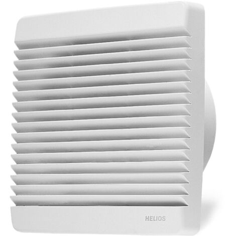 Helios HV 200/4 R Heliovent Unterputzwandeinbauventilator, 1-PH 230V, 450m3/h, 30W, Alpinweiß