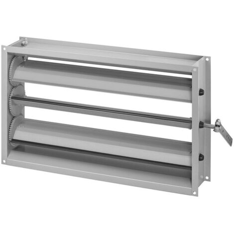 Helios JVK 70/40 Jalousieklappe 740x120x440mm, Stahlblech verzinkt