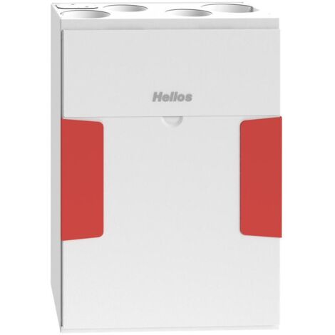 Helios KWL 170 W ET Lüftungsgerät R/L mit WRG, max. 180m3/h, 70W, 230V, EC-Motoren, ET, Auto-Bypass, Web-Server