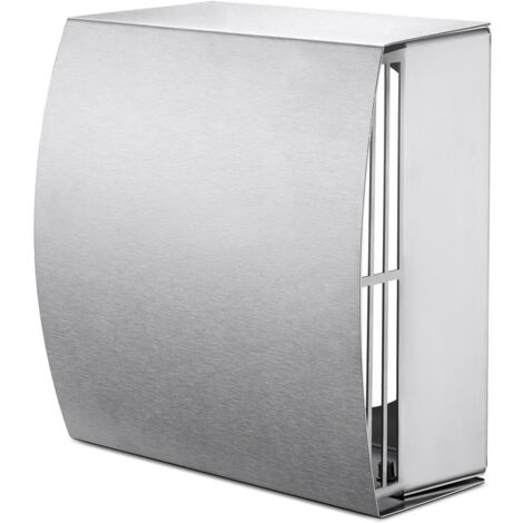 Helios KWL 45-160 FBT-B Fassadenblende, Tief, Edelstahl mit Schutzlackierung