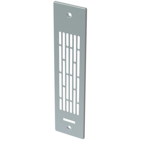 Helios KWL 45 LG-W Laibungsgitter, 324x74mm, Edelstahl Weiß mit Schutzlackierung