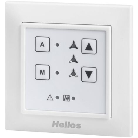 Helios KWL-MZB-BE MultiZoneBox Bedienelement ECO 3-stufig mit LED, UP-Version