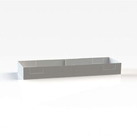 Helios KWL-SB 1200 S Sockelblende für KWL EC 1200 S, Stahlblech verzinkt