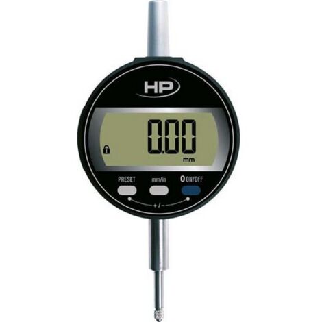 HELIOS PREISSER 1722 502 Comparateur avec afficheur numérique 12.5 mm Lecture: 0.01 mm