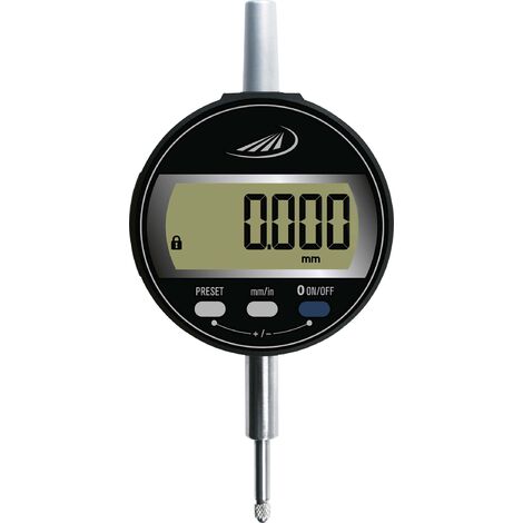HELIOS PREISSER 1724502 Comparateur (Ø) 58 mm avec afficheur numérique 12.5 mm Lecture: 0.001 mm D907611