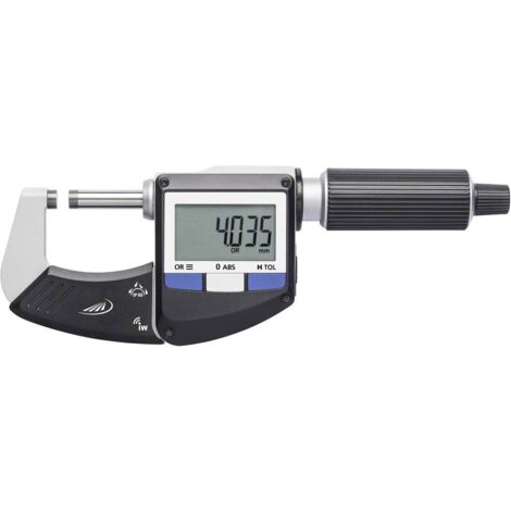 HELIOS PREISSER 186641060 Micrometro con display digitale 0 - 25 mm Lettura: 0.001 mm