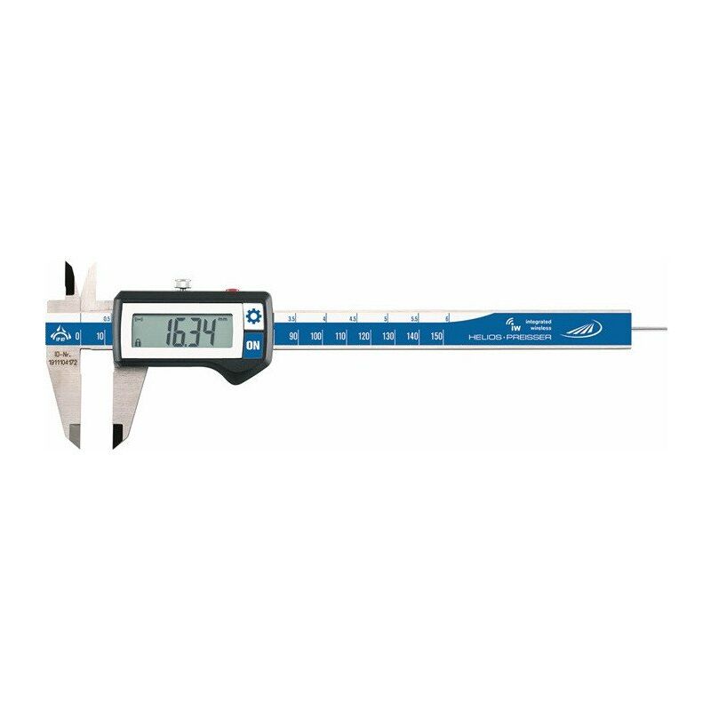 

Calibre Vernier DIN 862 DIGI-MET IP67 150mm dig.Funk eck.H.PREISSER