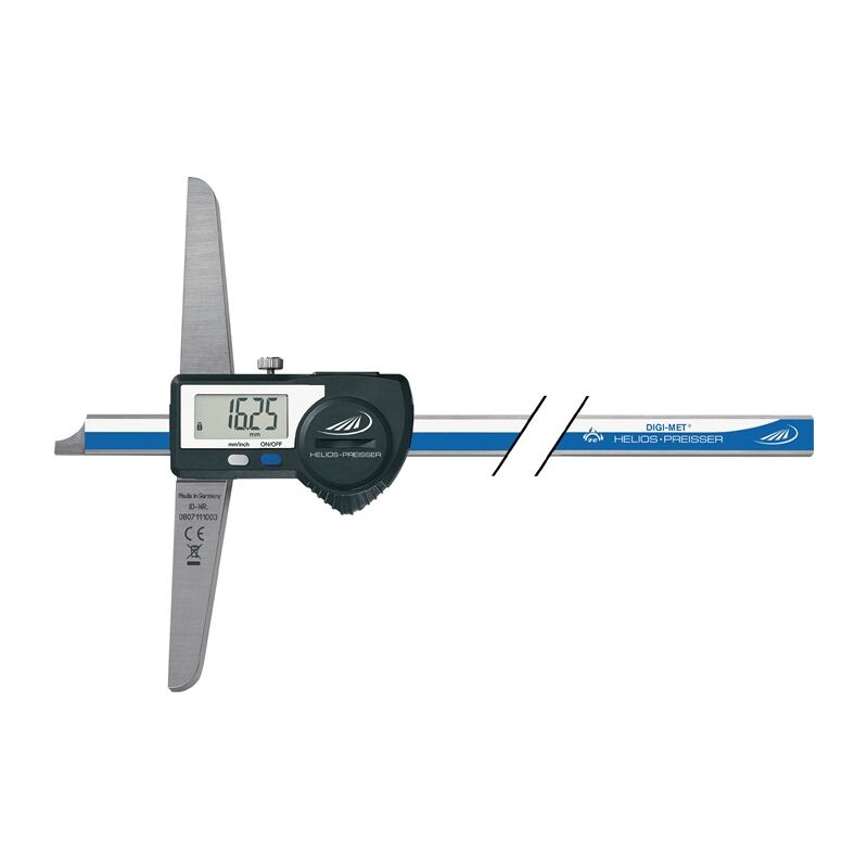 Helios Preisser - Jauge de profondeur din 862 digi-met® IP67 200 mm ( 4000851176 )