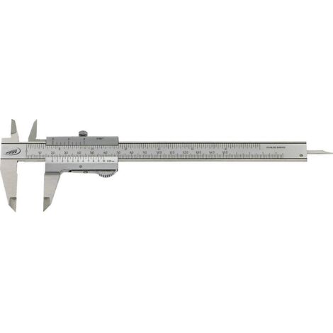 HELIOS PREISSER Duo Fix 0190 501 Pied à coulisse de poche 150 mm C77918