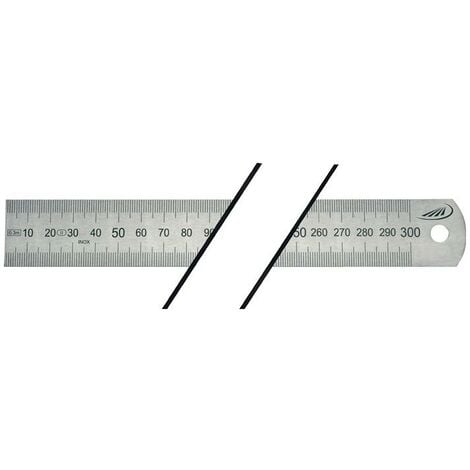 Réglet inox semi-rigide 1 face classe II - 1000 x 30 x 0,8 mm - FACOM
