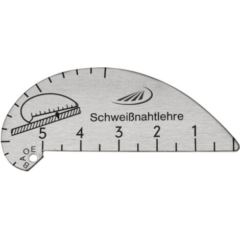 Helios Preisser Schweißnahtlehre "S"