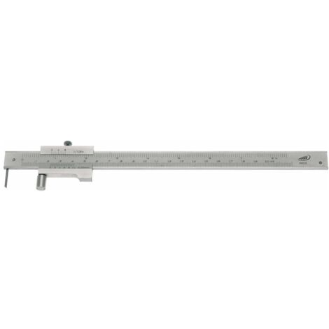 Helios Preisser Streichmaß mit Führungsrolle 200 mm