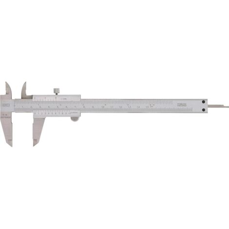 Helios Preisser Taschenmesssch. Festst. 150mm rostfrei
