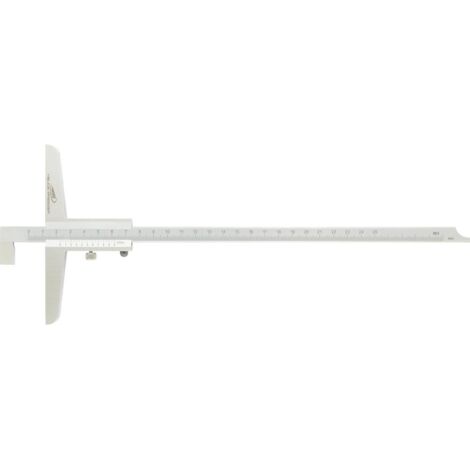 Helios Preisser Tiefenmessschieber mit abgesetztem Messstift 1/20 150x100mm