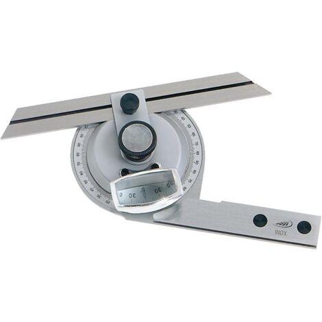 Helios Preisser Universal Winkelmesser RCr. Mit Lupe 150/200/300mm