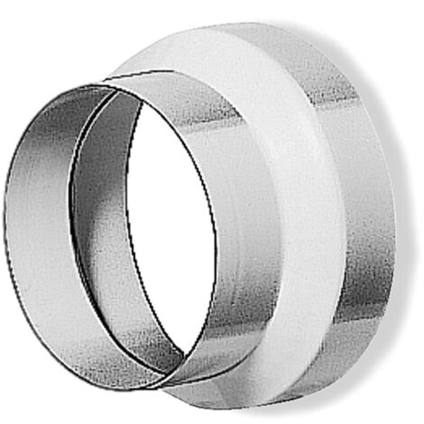 Helios RP-RZ 125/100 Renopipe Reduzierung von 125mm auf 100mm, beidseitige Muffe, Stahlblech verzinkt