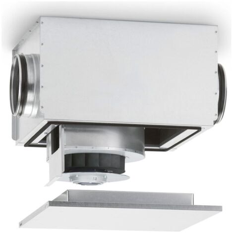 Helios SB EC 160 B Silentbox Rohrventilator schallgedämpft DN 160, 1-PH 230V regelbar, 590m3/h, 98W