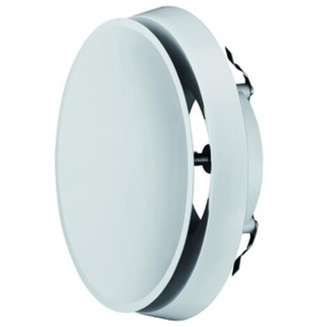 Helios TVZ 125, KTVZ 125 Tellerventil für Zuluft DN 125, Kunststoff UV-beständig, Weiß