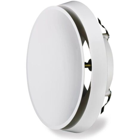 Helios TVZ 200, KTVZ 200 Tellerventil für Zuluft DN 200, Kunststoff UV-beständig, Weiß