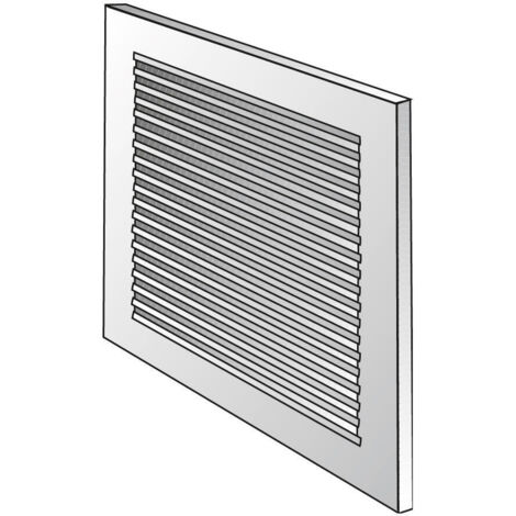Helios Wetterschutzgitter 200 x 200 braun, LG 2020B