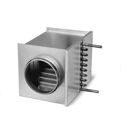 Helios WHR 355 Warmwasser-Heizregister für Rohrdurchmesser DN 355