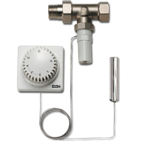 Helios WHST 300 T38 Warmwasser-Heizregister-Regel-Thermostat mit Kanalfühler