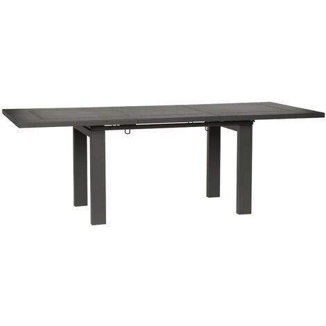 Helios XL  Grigio antracite tavolo da giardino in metallo acciaio esterno bar ristorante hotel mare made in Italy