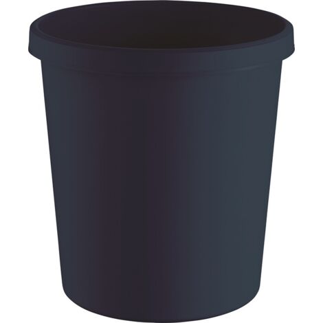 helit Papierkorb 18 l schwarz 331mm recycling K-Stoff