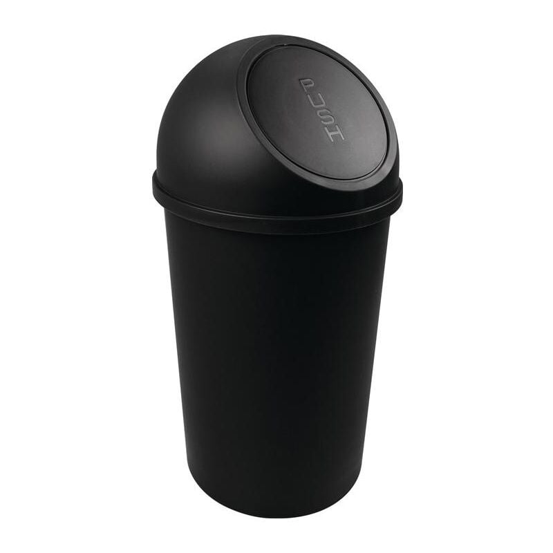 Helit - Poubelle H615xD.312mm 25 l noire