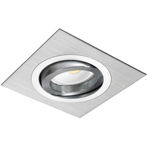 Helium quadratisches Aluminium CRISTALRECORD Einbauring 03-061-00-003