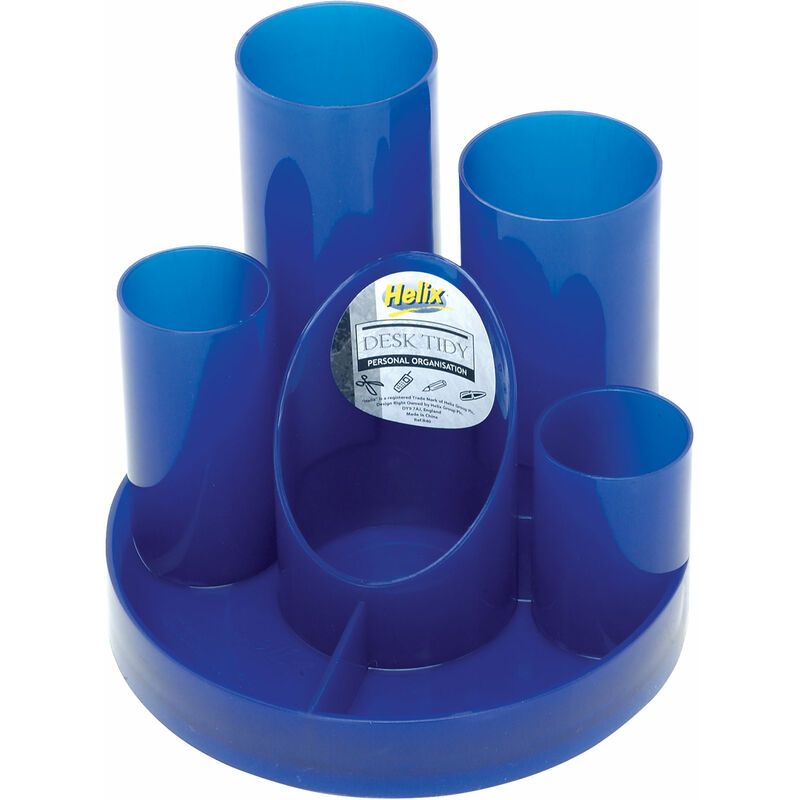 Helix - R40076 Desk Tidies Blue