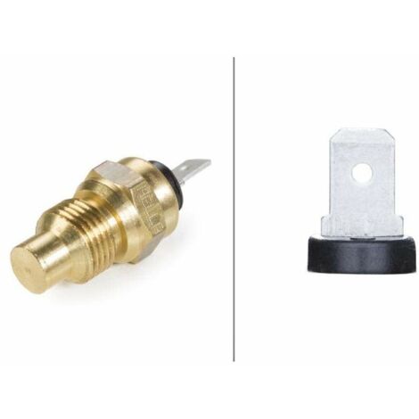 HELLA 6PT 009 107-171 Sensore, Temperatura refrigerante, 12V, 1a... poli, avvitato