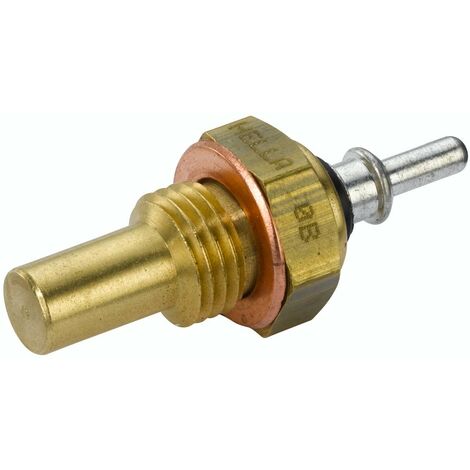 HELLA 6PT 009 107-251 Sensore, Temperatura refrigerante, 12V, 1a... poli, avvitato, con guarnizione