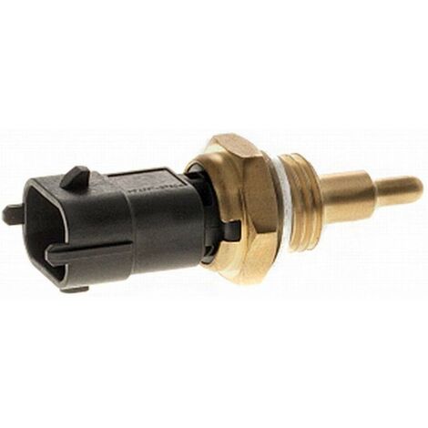 HELLA 6PT 009 107-811 Sensore, Temperatura refrigerante, 2a... poli, con anello tenuta, con fascetta/staffa